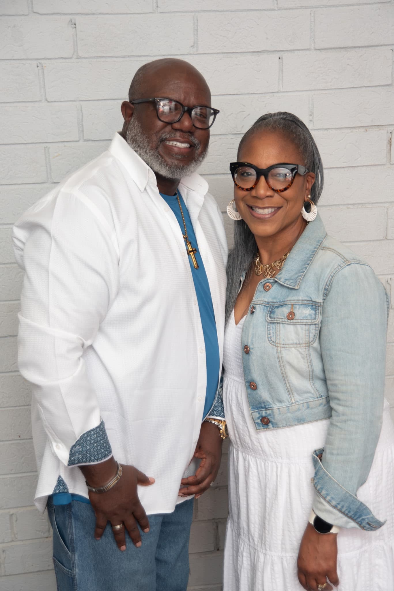Senior Pastor Juan M. Goodson and Pastor J. Nicole Goodson together